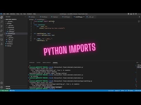 Python for Beginners Tutorial: Importing Modules, Classes, Functions, and Global Variables