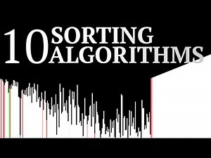 10 Sorting Algorithms Visualized