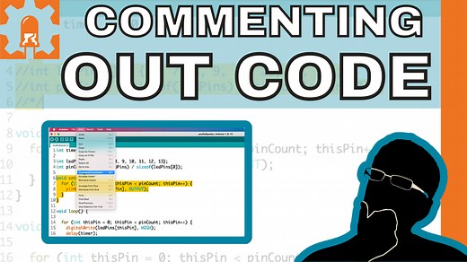 Comment out Code - 3 Ways in Arduino IDE 1 and 2