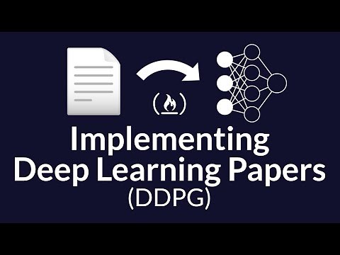 Deep Reinforcement Learning in Python Tutorial - A Course on How to Implement Deep Learning Papers