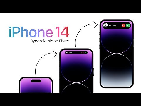 iPhone 14 Dynamic Island Effect | Html CSS & Javascript