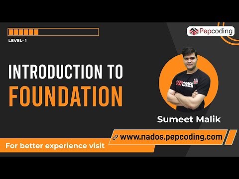 Introduction to Java Foundation | Basic Data Structures | Java Foundation Course | Pepcoding
