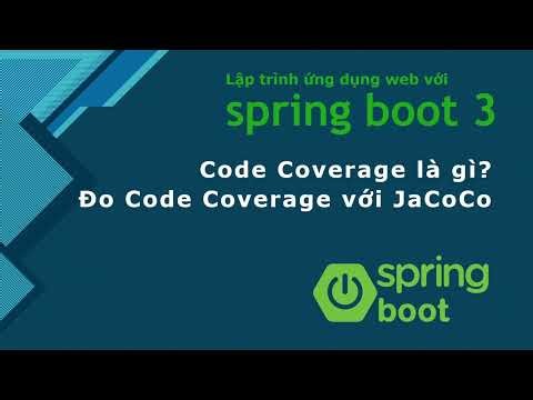 Java spring boot 3 tutorial: code coverage with JaCoCo