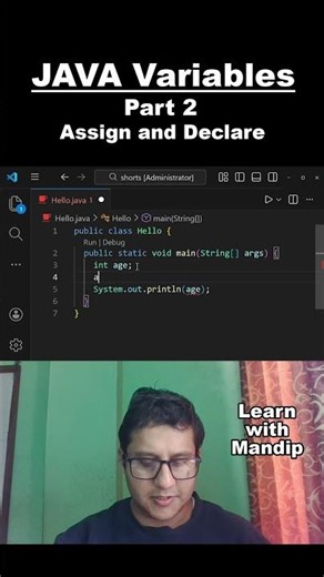 Java मा Declaration vs Assignment! 📦➡️