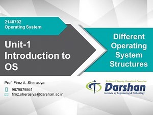 1.06 - Operating System Structure Part I