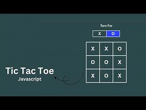 How to Create Tic Tac Toe Game with HTML CSS & JavaScript for Beginners -Easy Tutorial ‪@mrcodebox33‬