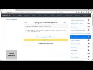 What is @RequestMapping annotation in Spring MVC?\n| javapedia.net