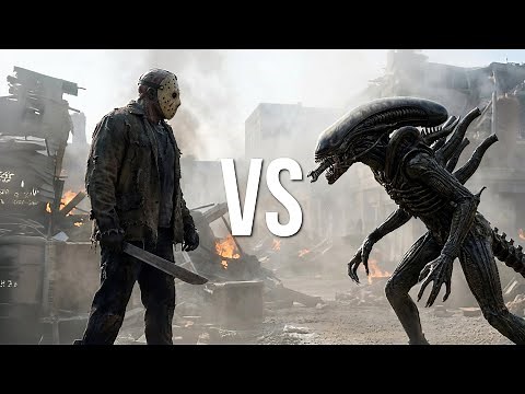 JASON VOORHEES vs. ALIEN XENOMORPH || Who Would Win?