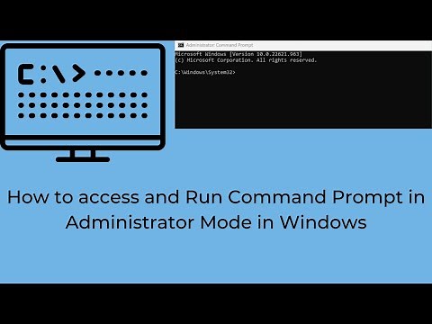 How to access and run command prompt in administrator mode in windows 11