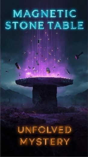 “The Magnetic Stone Table – Ancient Technology or Alien Mystery?”