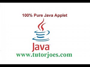 Hello World applet in Java