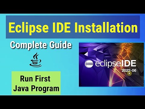 How to Install Eclipse IDE 2022-06 on Windows 10/11 | Latest Eclipse IDE Installation