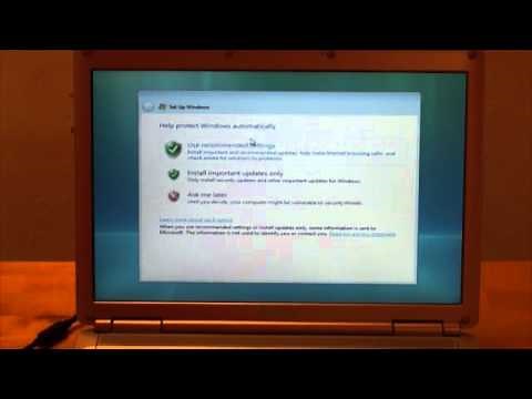 Installing a Windows Operating System
