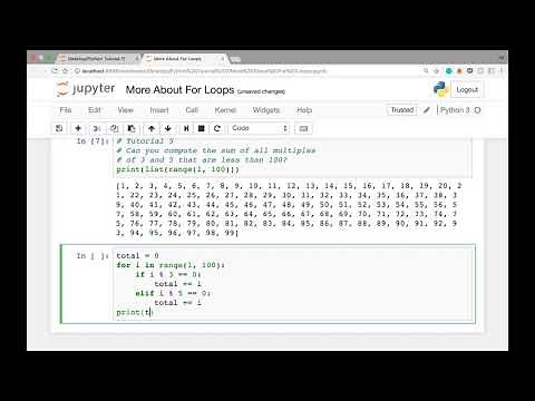 More About For Loops in Python & Solutions to the Last 2 Problems (Python Tutorial #7)