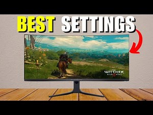 alienware aw3423dwf best settings