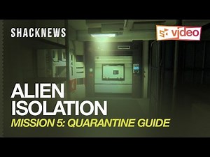Alien: Isolation Walkthrough - Mission 5 - The Quarantine
