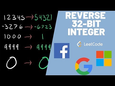 LeetCode Explained - Reverse Integer [EASIEST WAY]