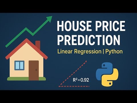 Linear Regression: Built a House Price Prediction Model