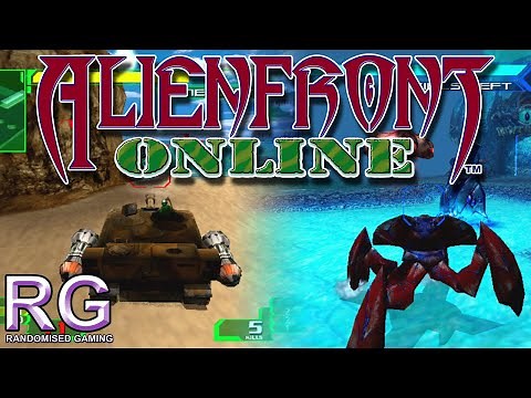 Alien Front Online - Sega Dreamcast - Intro, arcade and tactics mode gameplay [HD 1080p 60fps]