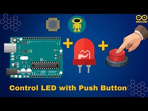 Easy Arduino LED Button Project for Beginners!