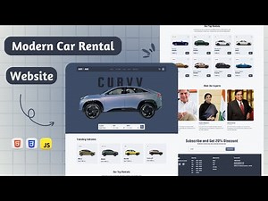 Build and Deploy a Car Rental Website with HTML, CSS & JavaScript from Scratch