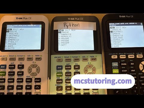 Getting Started with TI-84 Plus CE Programs | Step-by-Step Setup 📲 #ti84programs