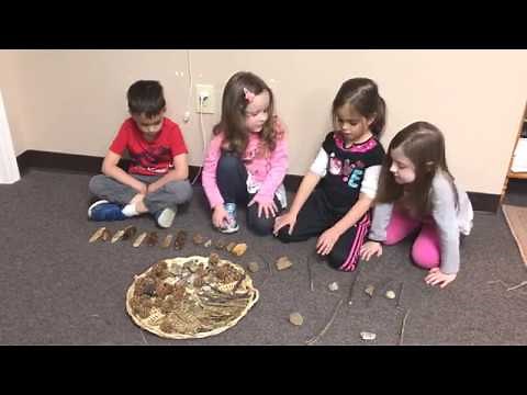 Teaching Patterns using Natural Materials
