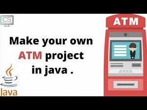 ATM project in java.