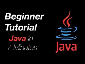 The Basics of Java in 7 Minutes, Quick And Easy Tutorial