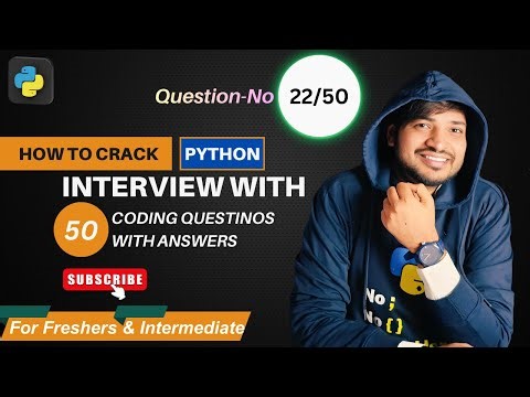 Question 22 | Convert Decimal to Binary in Python Without Using bin() | Coding Interview Question