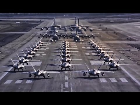 F-22 Raptor • Elephant Walk and Takeoff (May 2020)