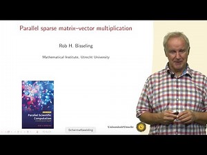 Parallel sparse matrix vector multiplication