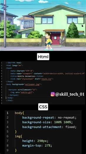 Animation By using Html & Css #css #html #animation