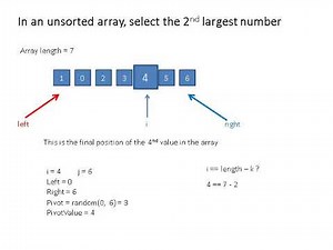 QuickSelect Algorithm