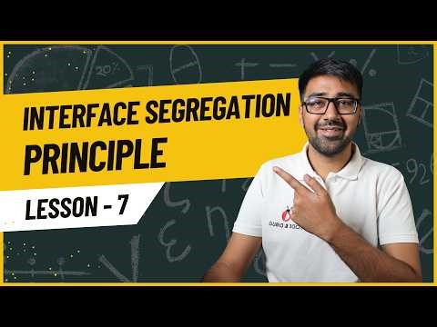Interface Segregation Principle Explained with Real Examples in Python | Low Level Design - Lesson 7