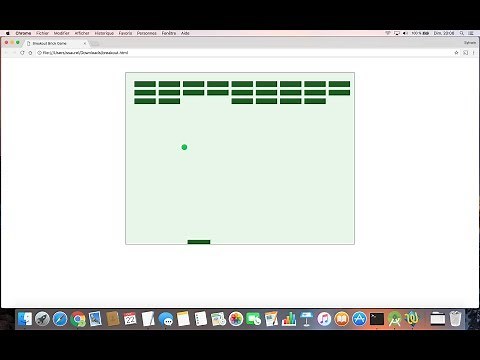 Create a Breakout Brick Game in HTML5 with Javascript