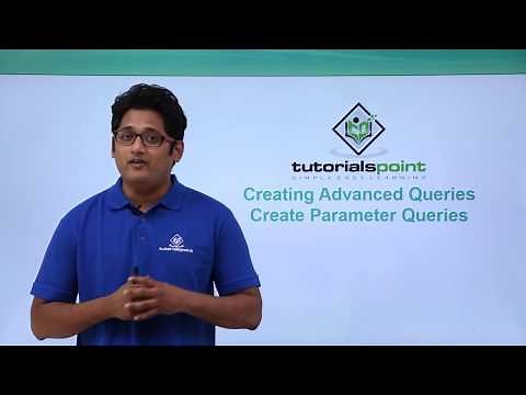 MS Access 2016 - Create Parameter Queries