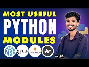 Most Useful Python Modules You Must Learn | Python Libraries for Every Developer | In Tamil