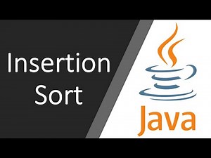 Insertion Sort (Sortieralgorithmen) [JAVA Tutorial (Deutsch)