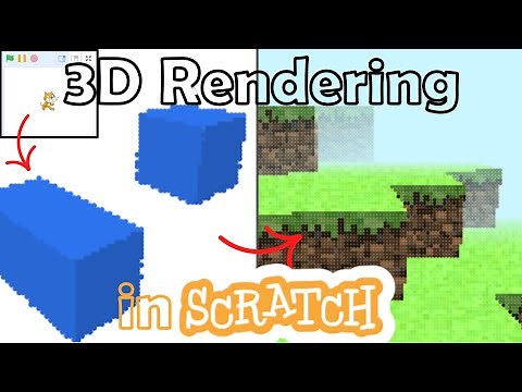 How to Make 3D Minecraft in Scratch | ep1