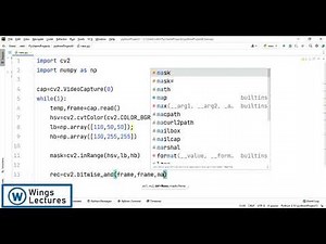 Color Detection using OpenCV #opencv #camera #python #color #detection