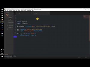 Python Tutorial - || Track location from IP address || Geolocation geoip2 || Hacking/Info-Sec ||