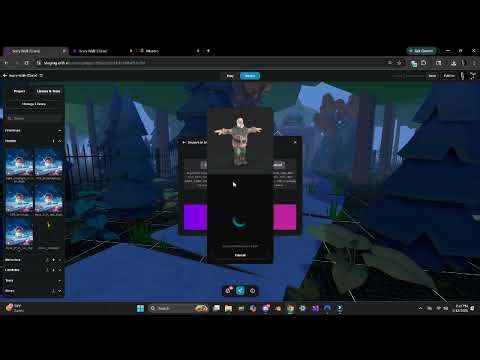 Creating and Loading a Mixamo Character in STEM Studio Three.js Game Engine