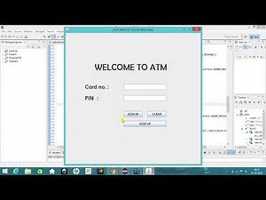ATM Simulator System (Java project)