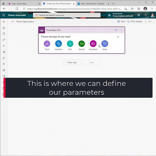 Call flow from Power Apps V2 - ⭐New Feature #Shorts