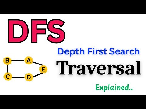 Graph Traversal Algorithm | DFS | Data Structure