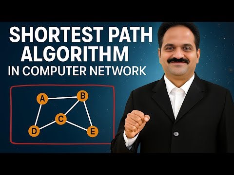 Shortest Path Routing Algorithm || Dijkstra's Algorithm || R23 Computer Networks Unit-4.