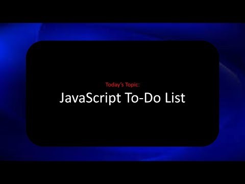 JavaScript To-Do List Explained Step by Step