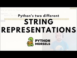 Python's two different string representations