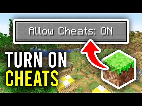 How To Turn On Cheats After Creating World In Minecraft Java - Full Guide